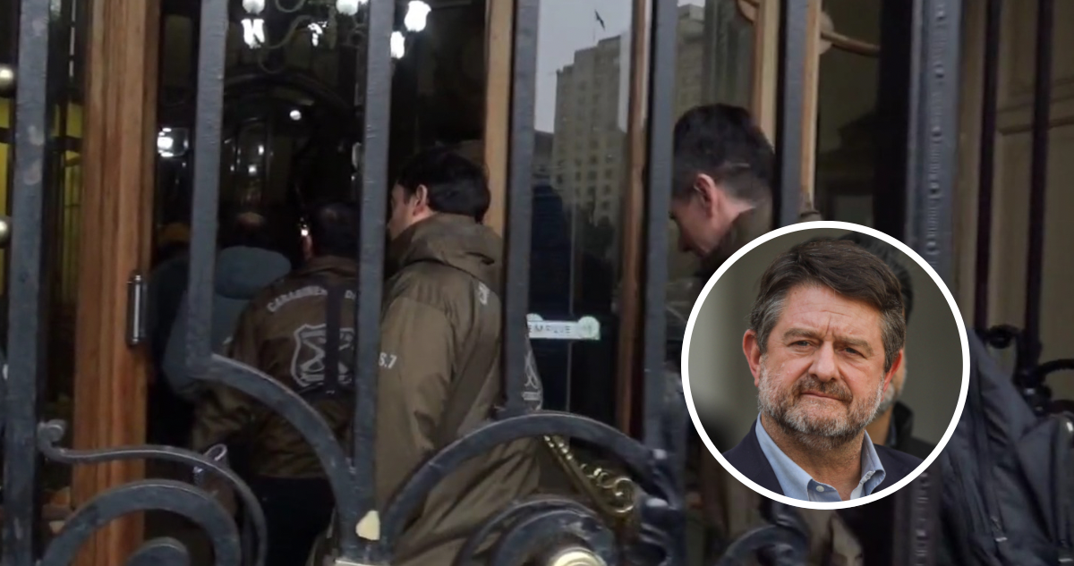 Carabineros llega a oficinas del GORE y a la casa del cuestionado Claudio Orrego