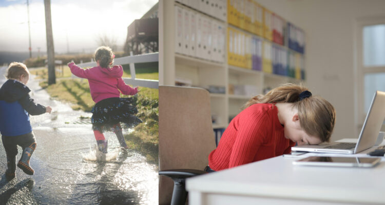 Multitasking y agotamiento: consejos para cuidar la salud mental en vacaciones de invierno con niños