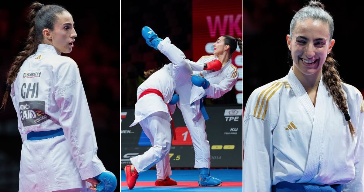 Valentina Toro gana medalla de oro en Premier League de karate de Rabat