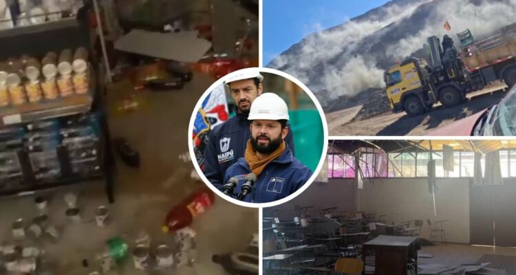Presidente Boric descarta víctimas tras sismo en zona norte del país