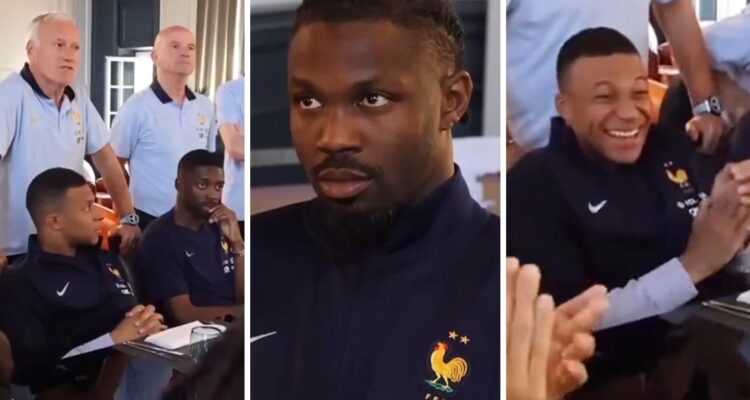 Kylian Mbappé se burló de compañero francés por perder final de Champions.