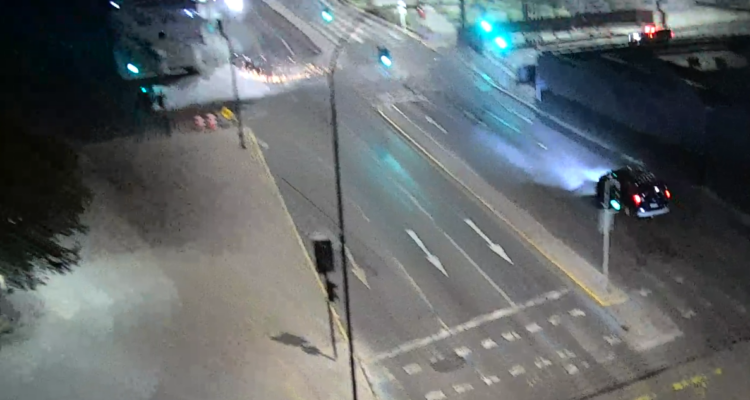 Revelan video de la fatal colisión que terminó con dos muertos en la Alameda