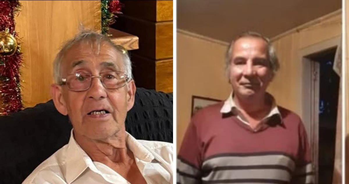 Carlos Ancapichún Castro y Alejandro Gallardo Montecinos , adultos mayores desaparecidos en la provincia de Osorno