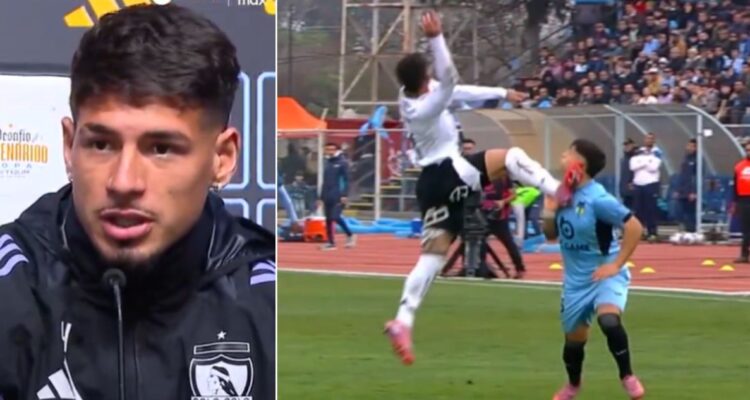 Alan Saldivia habló de su patada que resultó sin mayor consecuencia en duelo ante O’Higgins