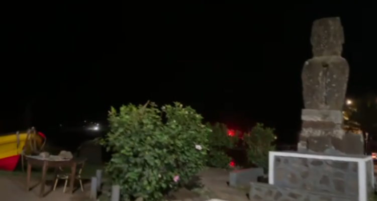 Rapa Nui en medio de alerta de tsunami