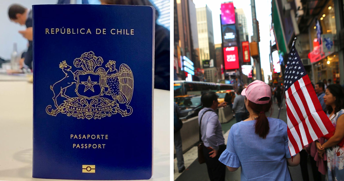Chilenos se salvan de pagar US$250 para entrar a EEUU, pero no del alza en el precio de la Visa Waiver