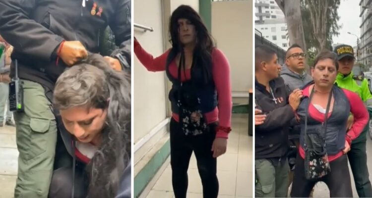 Detienen a hombre vestido de mujer dentro de colegio en Perú: acusan que grababa a escolares