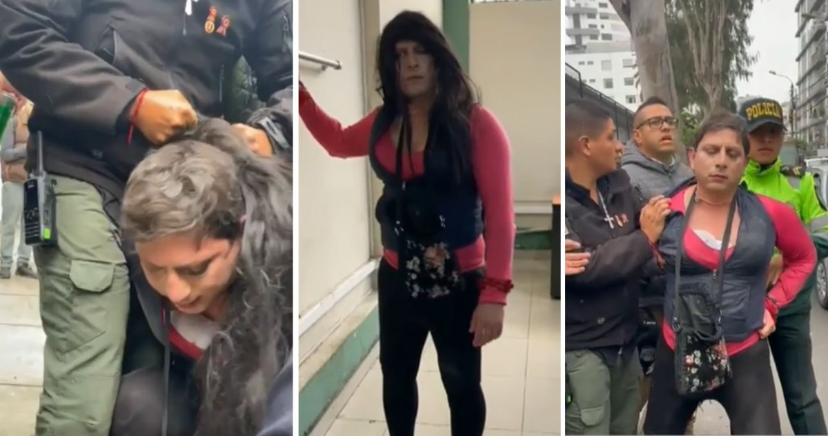 Detienen a hombre vestido de mujer dentro de colegio en Perú: acusan que grababa a escolares