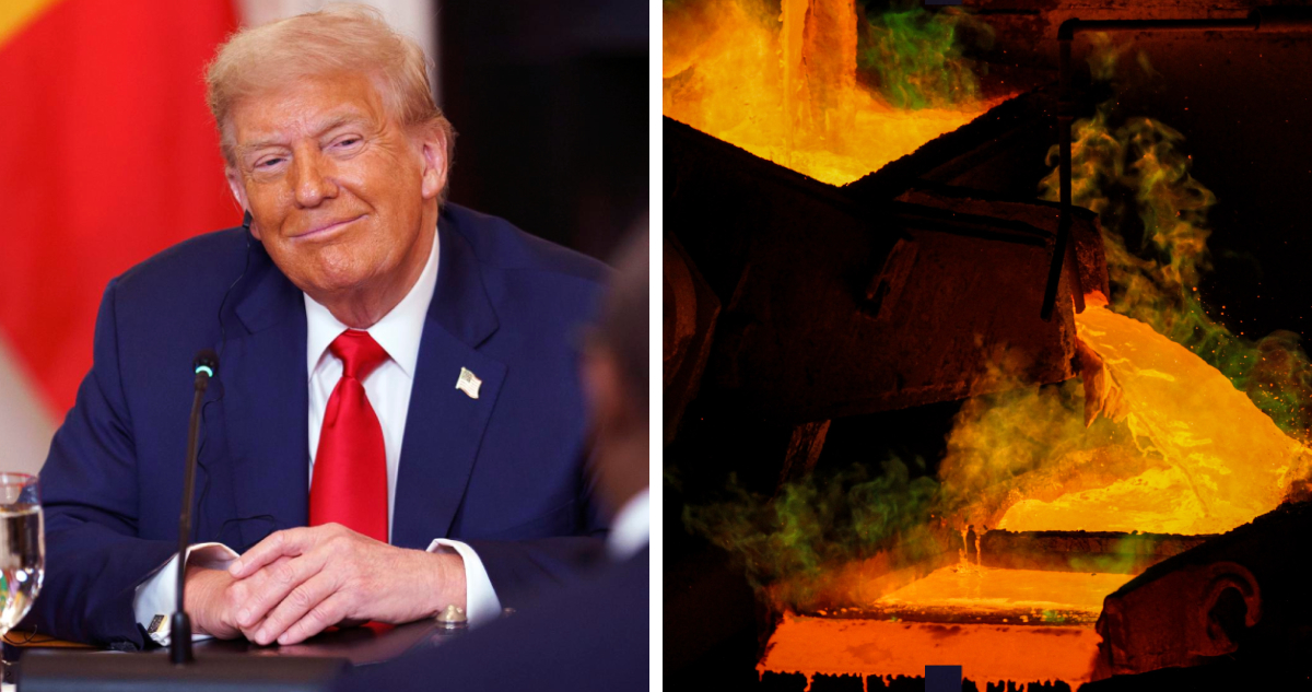 Oficial: Trump confirma arancel al cobre del 50% y destaca que es la “era dorada” de Estados Unidos