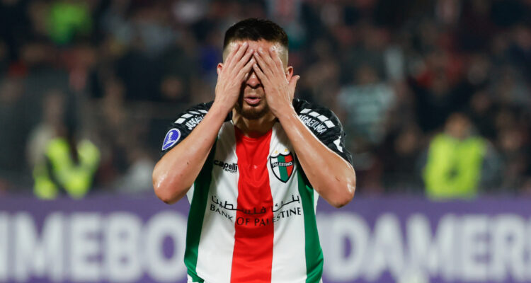 Ariel Martínez en el Palestino Bolívar de Copa Sudamericana