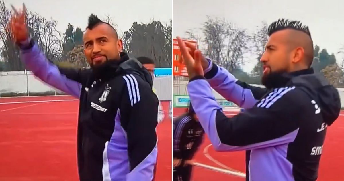 Arturo Vidal responde con gesto a hinchas de O’Higgins que lo insultaron en San Fernando