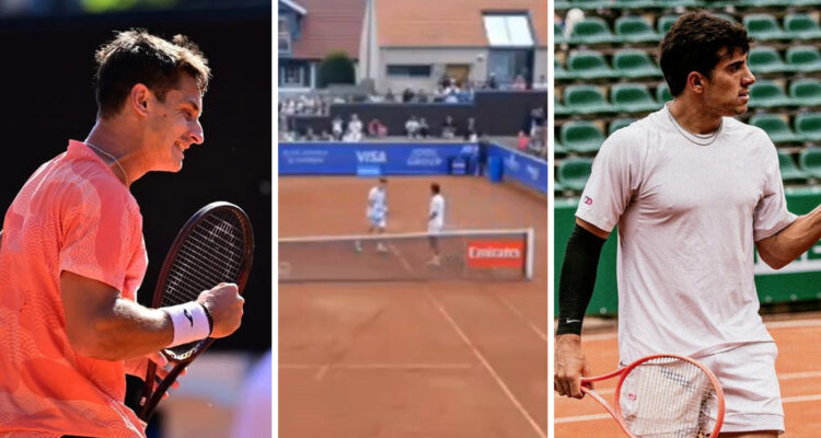 Cristian Garin ofreció pelea a argentino Carabelli en Bastad.