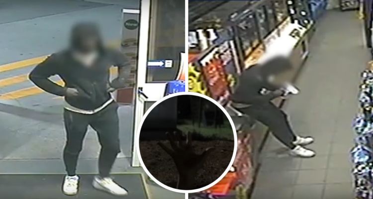 Intento de asesinato en Australia, fotografías de cámaras de seguridad