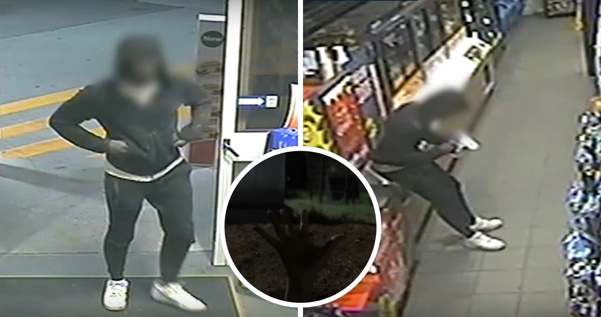 Intento de asesinato en Australia, fotografías de cámaras de seguridad