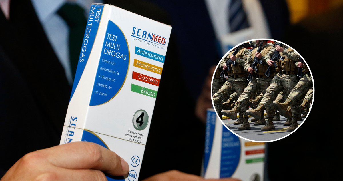 Avanza proyecto para establecer test de drogas anuales en FFAA, Carabineros, PDI y Gendarmería