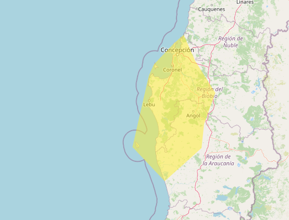 Pronostican probable formación de nubes con "características tornádicas" para Bío Bío y La Araucanía
