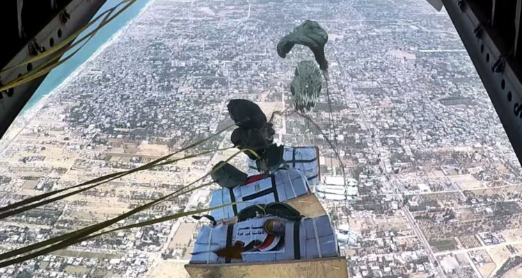 Egipto enviando toneladas de ayuda humanitaria a la Franja de Gaza