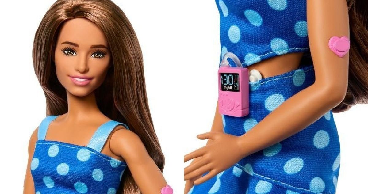 Mattel lanza primera muñeca Barbie con diabetes tipo 1