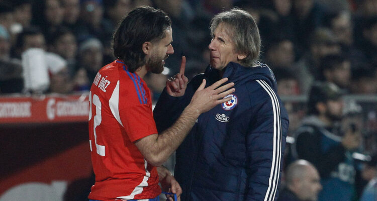 Ben Brereton y Ricardo Gareca