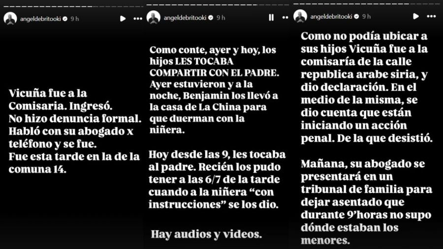 Benjamín Vicuña se presentó en una comisaría tras no poder ver a sus hijos: los detalles
