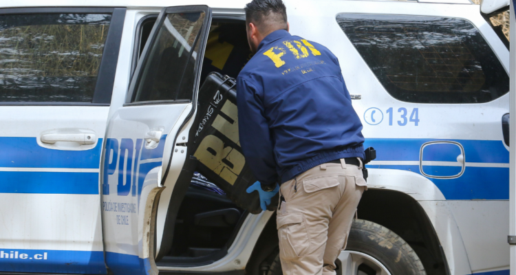 Personal de la BH de la PDI por personas muertas en Curanilahue