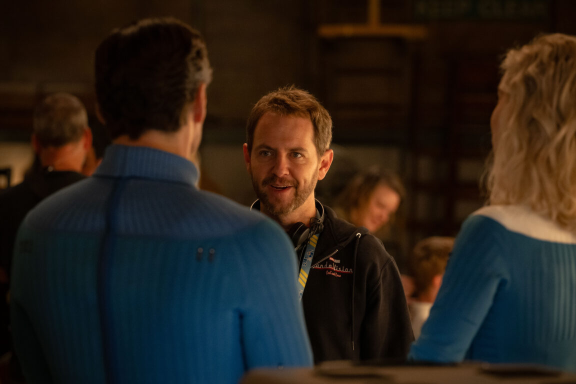 Pedro Pascal y el director Matt Shakman