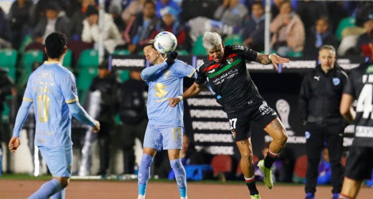 Palestino y una dura derrota con Bolívar en la Copa Sudamericana
