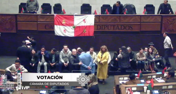 Bolivia: Aprobación de contrato de litio con firma china termina con protesta en sala del Parlamento