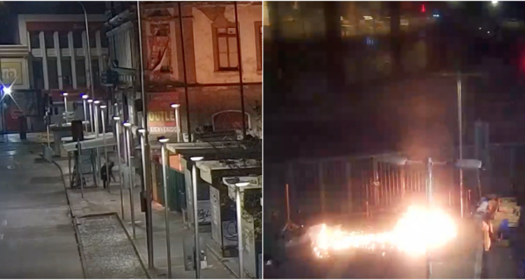 Detienen a sujeto que lanzó molotovs en el barrio Meiggs tras desalojo de “toldos azules”