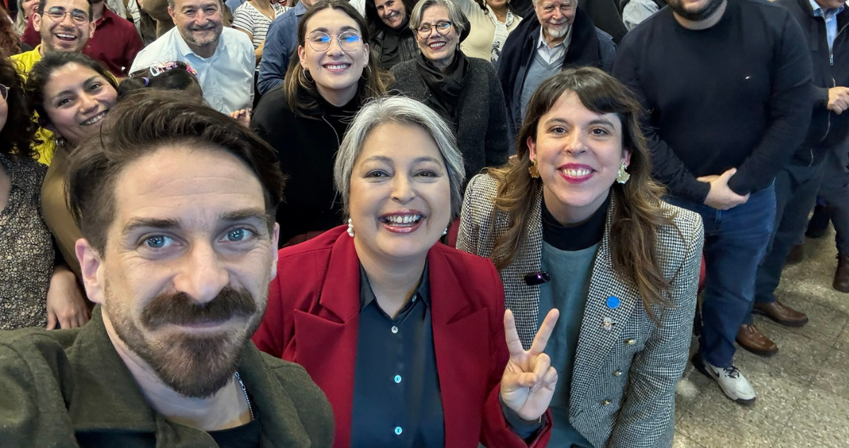 El Frente Amplio, en su aniversario, se cuadra con la candidatura de Jeanette Jara.