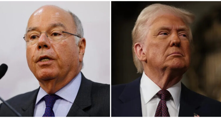 El canciller de Brasil, Mauro Vieira, y el presidente de EEUU, Donald Trump