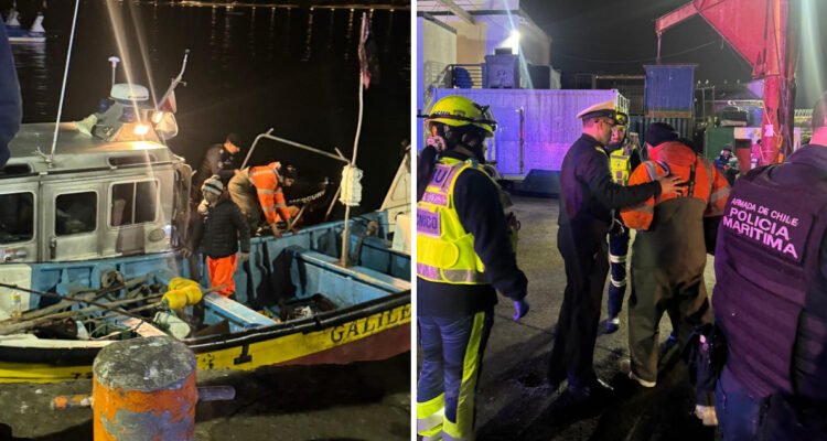 Encuentran a pescadores que permanecían extraviados en Valparaíso: contacto con ocupante fue clave