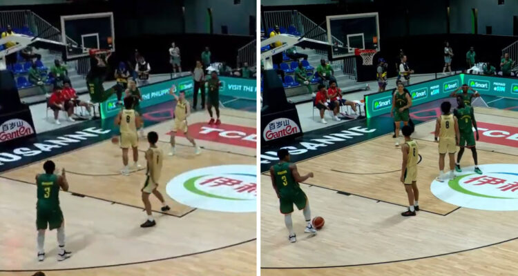 Camerún vs Australia n Mundial Sub 19 de baloncesto.