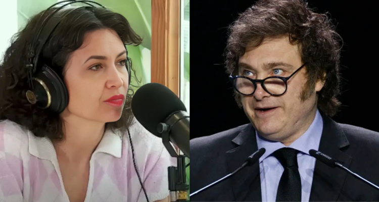 Periodista argentina en guerra judicial contra Milei: lo denunció por amenazas y apología al crimen