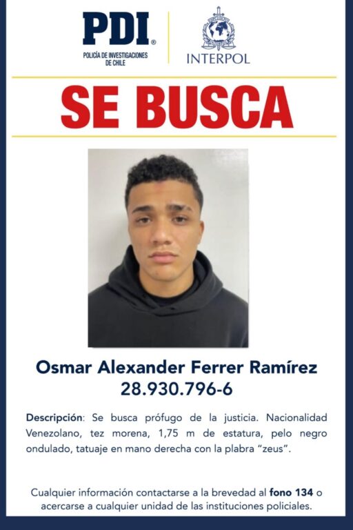 Emiten orden de captura internacional contra sicario que fue dejado en libertad