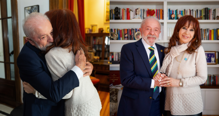 Lula visita a Cristina Fernández y la insta a seguir en su lucha por la justicia