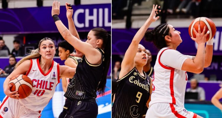 Chile Colombia AmeriCup básquetbol