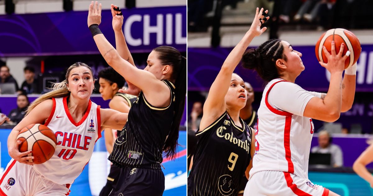 Chile Colombia AmeriCup básquetbol