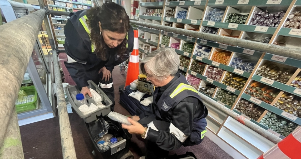  Comienzan trabajos para frenar deterioro del histórico mural de Julio Escámez en Concepción