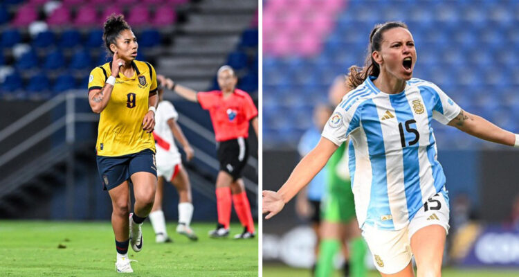 Ecuador y Argentina ganaron en la Copa América Femenina.