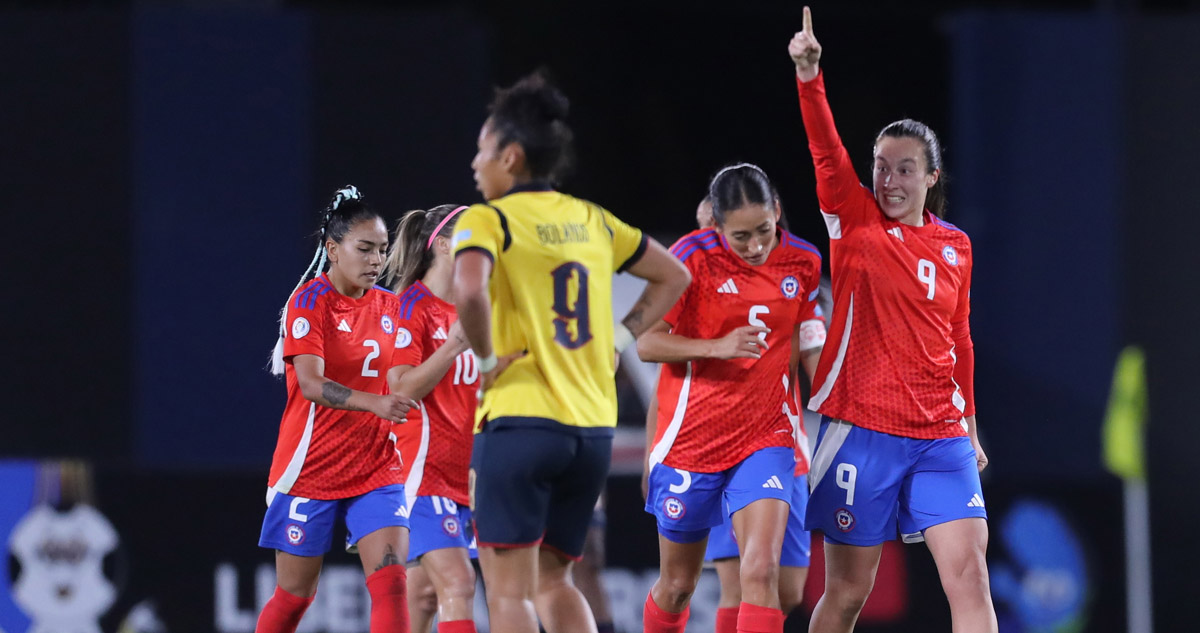 La Roja venció a Ecuador en la Copa América Femenina.