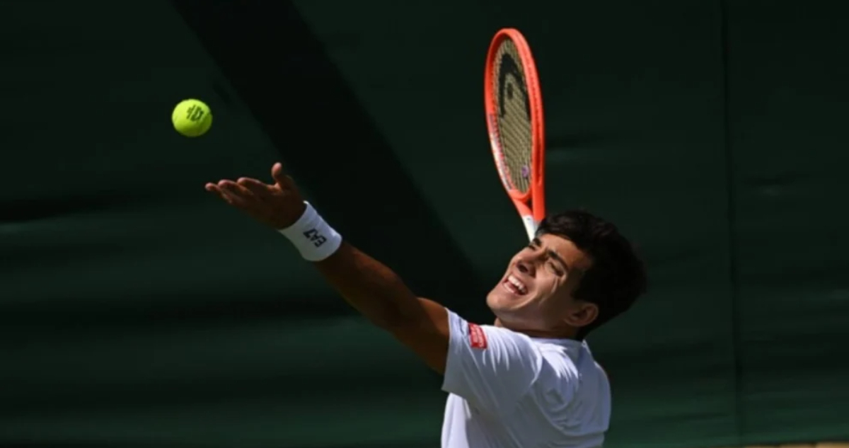 Cristian Garin en Wimbledon