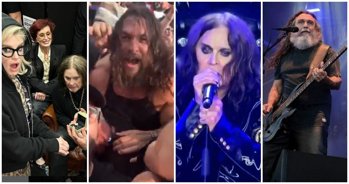 Del “mosh” de Jason Momoa a las pifias por Gaza: 5 momentos de la despedida de Ozzy y Black Sabbath