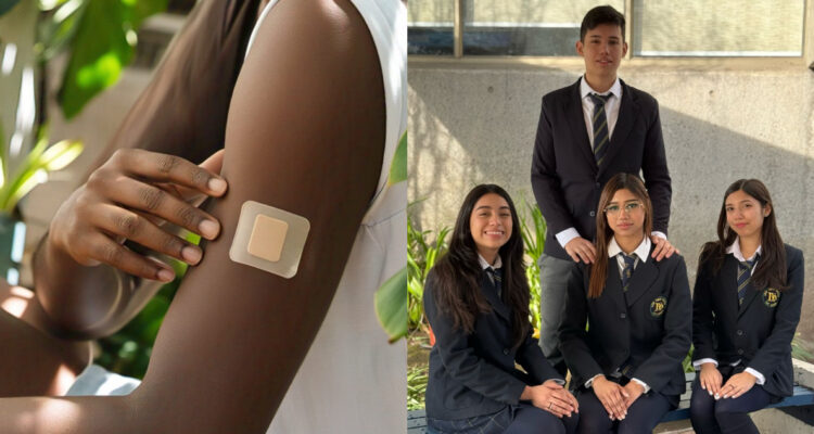 Estudiantes de tercero medio crearon un parche que puede combatir la deficiencia de vitamina D