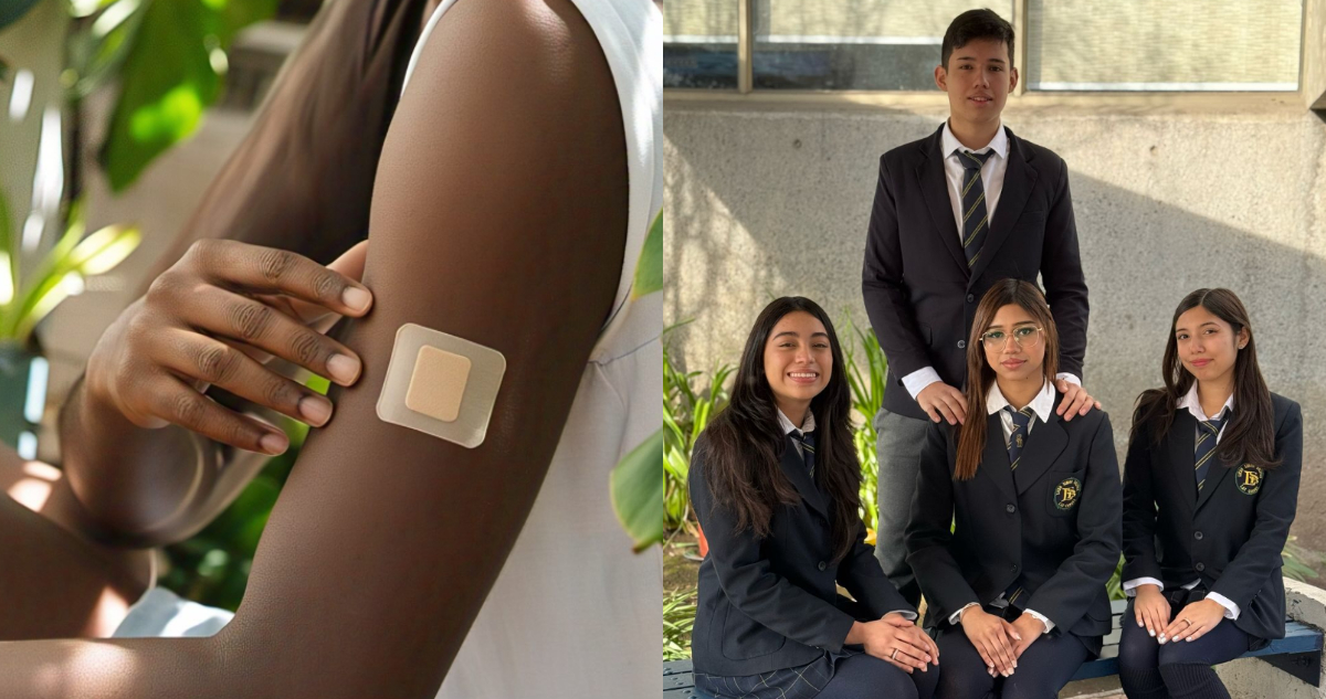 Estudiantes de tercero medio crearon un parche que puede combatir la deficiencia de vitamina D