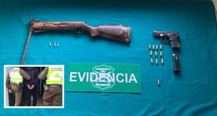 Detenidos por balacera en persecución