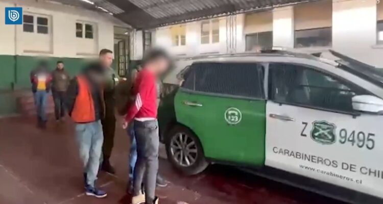 Detienen a tres sujetos por homicidio en Los Andes: víctima fue baleada en el cuello