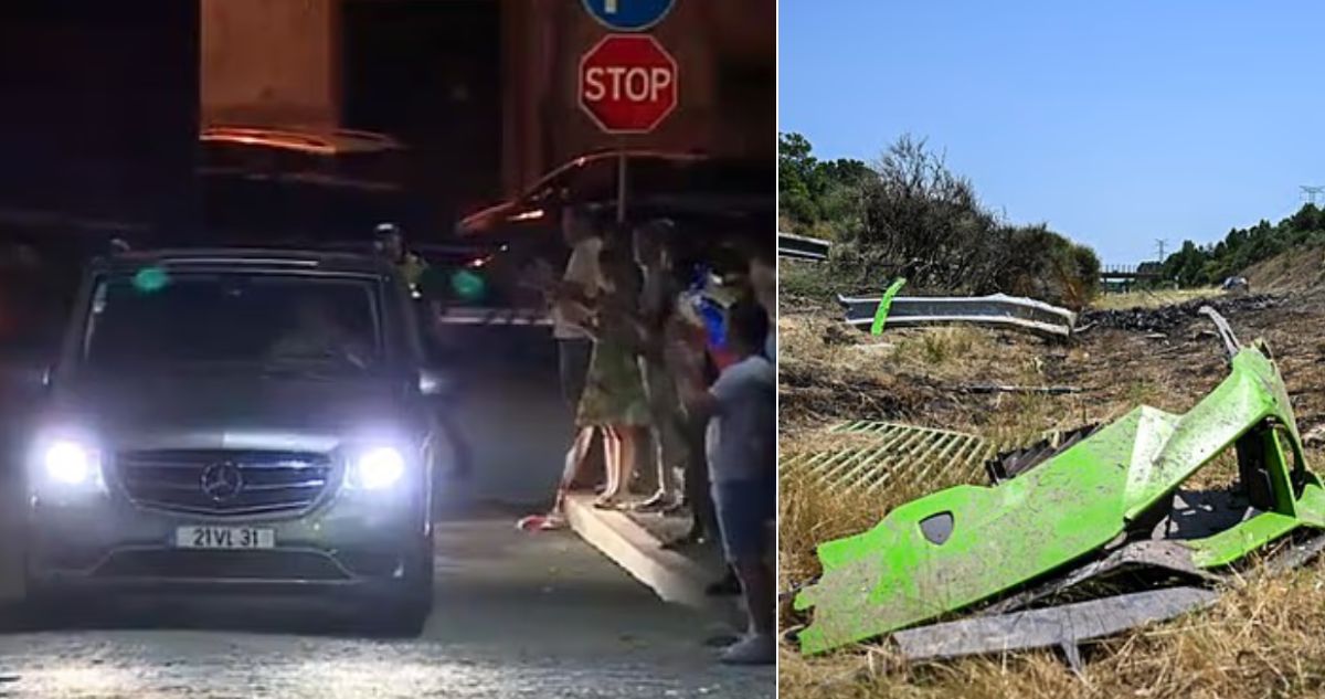 Los cuerpos de Diogo Jota y su hermano listos para funeral en Portugal