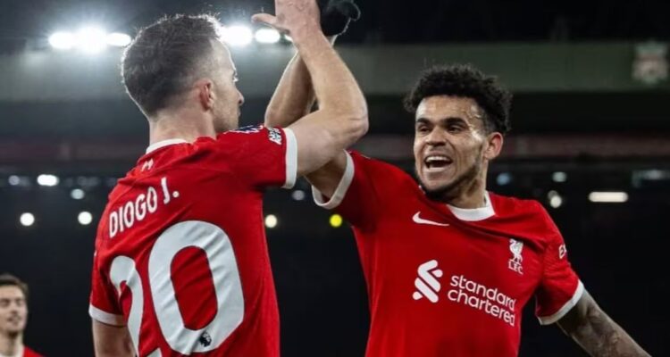 Diogo Jota Luis Díaz Liverpool