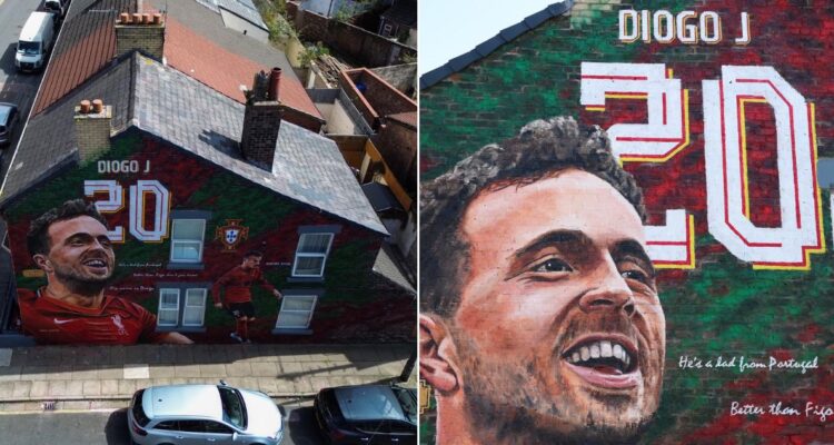 Diogo Jota mural